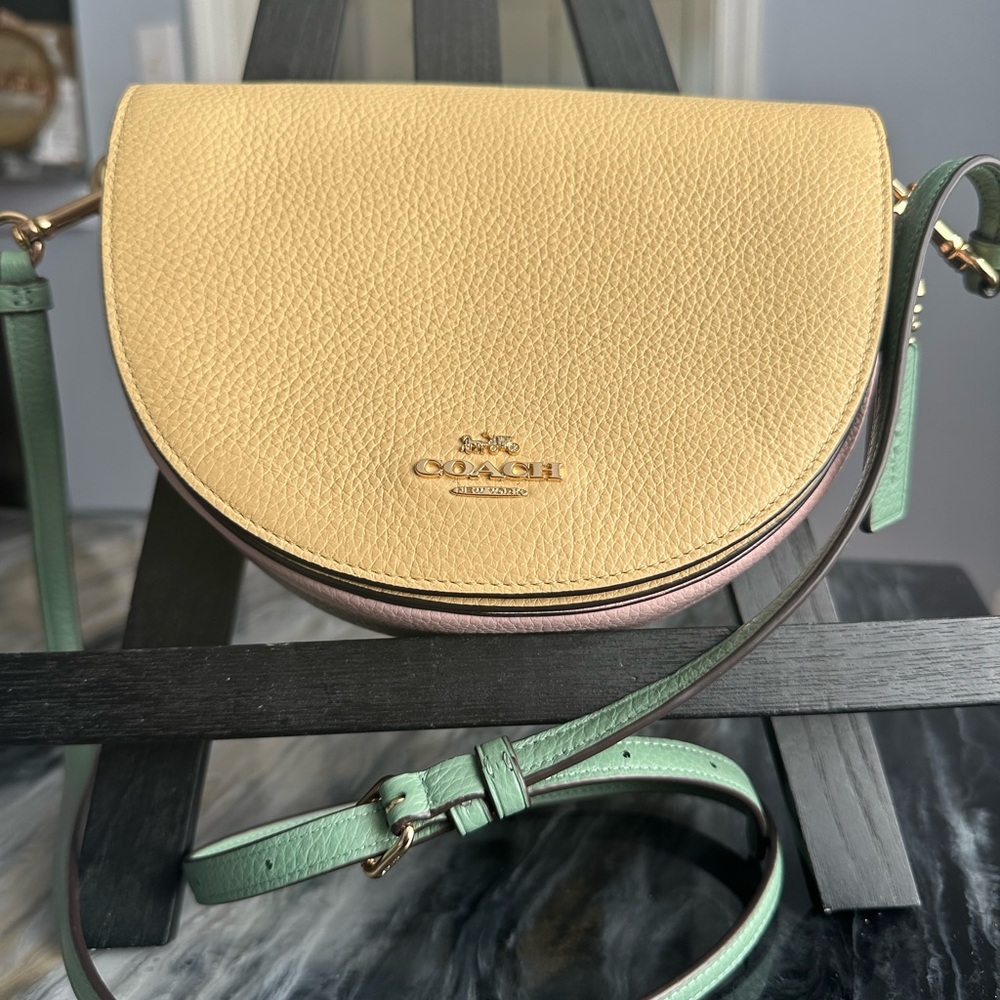 COACH Ellen Colorblock Crossbody Bag